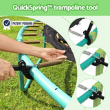 Darrahopens Sports & Fitness > Trampolines > Trampolines & Accessories Bestway 8ft Trampoline Kids Rebounder Safety Net Enclosure Outdoor Fitness 2.44m for Ages 6+