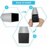 Darrahopens Sports & Fitness > Trampolines > Trampolines & Accessories Decareta 20 pcs Chair Leg Cap, Square Pipe Cap, Plastic Square Post Cap For Furniture Feet Trampoline Cabinet Shelf