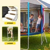 Darrahopens Sports & Fitness > Trampolines > Trampolines & Accessories Everfit 16FT Kids Trampoline Rebounder with Enclosure Net Storage Bag In Australia - Darrahopens