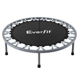Darrahopens Sports & Fitness > Trampolines > Trampolines & Accessories Everfit 40-Inch Fitness Trampoline Rebounder Mini Round Trampoline Home Workouts