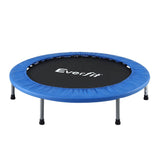 Darrahopens Sports & Fitness > Trampolines > Trampolines & Accessories Everfit 40-Inch Fitness Trampoline Rebounder Mini Round Trampoline Home Workouts