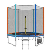 Darrahopens Sports & Fitness > Trampolines > Trampolines & Accessories Everfit 6FT Kids Trampoline Rebounder with Enclosure Net Storage Bag In Australia - Darrahopens