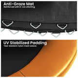 Darrahopens Sports & Fitness > Trampolines > Trampolines & Accessories Kahuna 12ft Replacement Trampoline Safety Pad Cover and Jumping Spring Mat - Orange