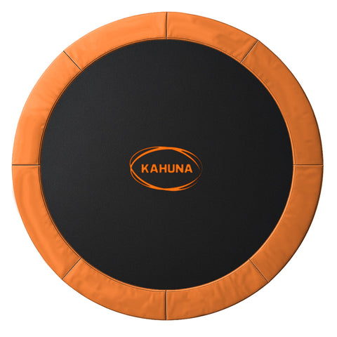 Darrahopens Sports & Fitness > Trampolines > Trampolines & Accessories Kahuna 12ft Replacement Trampoline Safety Pad Cover and Jumping Spring Mat - Orange