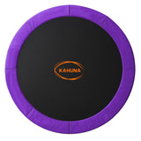 Darrahopens Sports & Fitness > Trampolines > Trampolines & Accessories Kahuna 12ft Replacement Trampoline Safety Pad Cover and Jumping Spring Mat - Purple