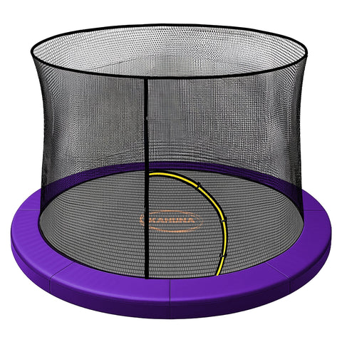 Darrahopens Sports & Fitness > Trampolines > Trampolines & Accessories Kahuna 14ft Trampoline Pad and Net - Purple