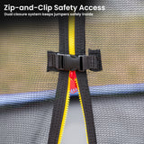 Darrahopens Sports & Fitness > Trampolines > Trampolines & Accessories Kahuna 14ft Trampoline Pad and Net - Rainbow
