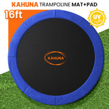 Darrahopens Sports & Fitness > Trampolines > Trampolines & Accessories Kahuna 16ft Replacement Trampoline Safety Pad Cover and Jumping Spring Mat - Blue