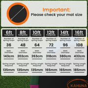 Darrahopens Sports & Fitness > Trampolines > Trampolines & Accessories Kahuna 16ft Replacement Trampoline Safety Pad Cover and Jumping Spring Mat - Orange
