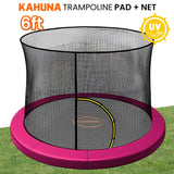 Darrahopens Sports & Fitness > Trampolines > Trampolines & Accessories Kahuna 6ft Trampoline Pad and Net - Pink