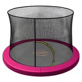Darrahopens Sports & Fitness > Trampolines > Trampolines & Accessories Kahuna 6ft Trampoline Pad and Net - Pink
