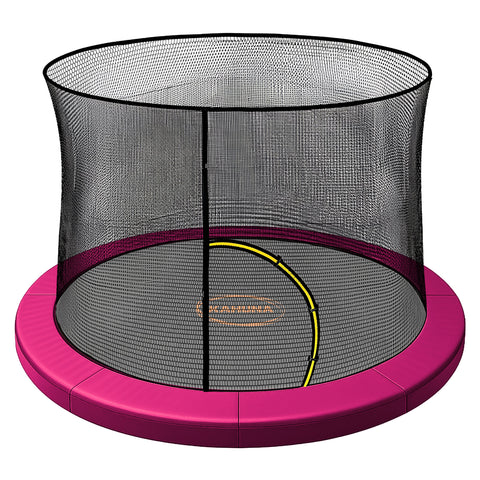 Darrahopens Sports & Fitness > Trampolines > Trampolines & Accessories Kahuna 6ft Trampoline Pad and Net - Pink