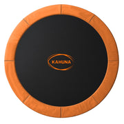 Darrahopens Sports & Fitness > Trampolines > Trampolines & Accessories Kahuna 6ft Trampoline Replacememnt Safety Pad Cover and Spring Jumping Bounce Mat Orange