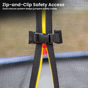 Darrahopens Sports & Fitness > Trampolines > Trampolines & Accessories Kahuna 8ft Trampoline Pad and Net - Rainbow