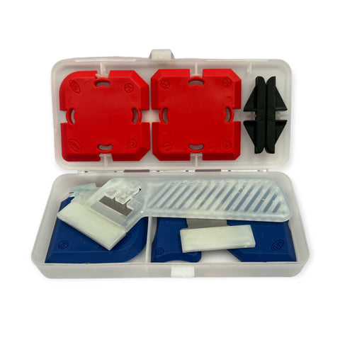 Darrahopens Tools 7pcs Sealant Profiling Kit - Caulking Applicator Accessory Tool Set