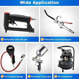 Darrahopens Tools > Air Compressor > Air Compressors Accessories 1/4" Bsp Pneumatic Quick Connector, 10 Pieces European Air Compressor Fitting, Compressor Connector For Pneumatic Hose