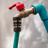 Darrahopens Tools > Air Compressor > Air Compressors Accessories 3/4 Inch Garden Hose Quick Connect - Universal Brass Fitting for Fast Hose Connection