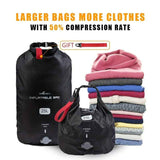 Darrahopens Tools > Air Compressor > Air Compressors Accessories Black inflatable dry bag set, 25L dry bag, waterproof travel bag, inflatable waterproof bag, outdoor dry bag, camping gear, beach essentials, Australia travel accessories, water sports bag, dry bag 25 litre, cushioning dry bag, hiking bag