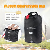 Darrahopens Tools > Air Compressor > Air Compressors Accessories Black inflatable dry bag set, 25L dry bag, waterproof travel bag, inflatable waterproof bag, outdoor dry bag, camping gear, beach essentials, Australia travel accessories, water sports bag, dry bag 25 litre, cushioning dry bag, hiking bag