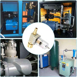 Darrahopens Tools > Air Compressor > Air Compressors Accessories Compressed Air Water Separator Regulator Filter, 1 4 inch
