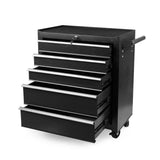 Darrahopens Tools Blue 5 Drawer Tool Box Trolley Cabinet Storage Cart Garage Toolbox Organiser Set