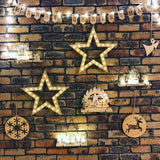 Darrahopens Tools > Industrial Tools 5 Pack 120mm (4.7") Brick Hooks - Wall Crab Clips Hangers For Pictures Plants