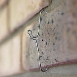 Darrahopens Tools > Industrial Tools 5 Pack 76mm (3") Brick Hooks - Wall Clips Hangers For Pictures Pot Plants