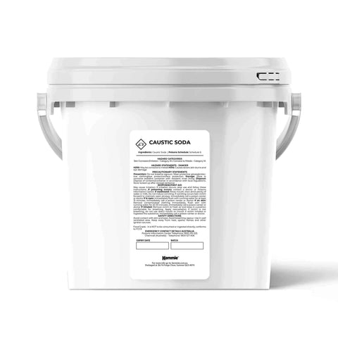 Darrahopens Tools > Industrial Tools 5Kg Caustic Soda Pearls Tub Food Grade Sodium Hydroxide Lye NaOH Soap Making