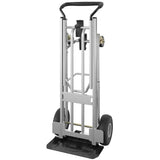 Darrahopens Tools > Industrial Tools > Ladders & Scaffolding Black 4 In 1 Folding Toe Plate Hand Truck for Heavy Loads, Aluminium and Steel Hybrid In Australia - Darrahopens