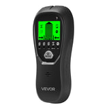 Darrahopens Tools > Industrial Tools > Ladders & Scaffolding VEVOR Stud Finder Wall Scanner, 5 in 1, Electronic Wall Stud Detector with Smart Sensor, High-Definition LCD Display and Audio Alarm, for the Center and Edge of Metal, AC Wire, Joists, Pipes, Black