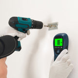 Darrahopens Tools > Industrial Tools > Ladders & Scaffolding VEVOR Stud Finder Wall Scanner, 5 in 1, Electronic Wall Stud Detector with Smart Sensor, High-Definition LCD Display and Audio Alarm, for the Center and Edge of Metal, AC Wire, Joists, Pipes, Blue