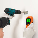 Darrahopens Tools > Industrial Tools > Ladders & Scaffolding VEVOR Stud Finder Wall Scanner, 5 in 1, Electronic Wall Stud Detector with Smart Sensor, High-Definition LCD Display and Audio Alarm, for the Center and Edge of Metal, AC Wire, Joists, Pipes, Orange