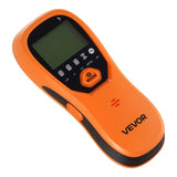 Darrahopens Tools > Industrial Tools > Ladders & Scaffolding VEVOR Stud Finder Wall Scanner, 5 in 1, Electronic Wall Stud Detector with Smart Sensor, High-Definition LCD Display and Audio Alarm, for the Center and Edge of Metal, AC Wire, Joists, Pipes, Orange