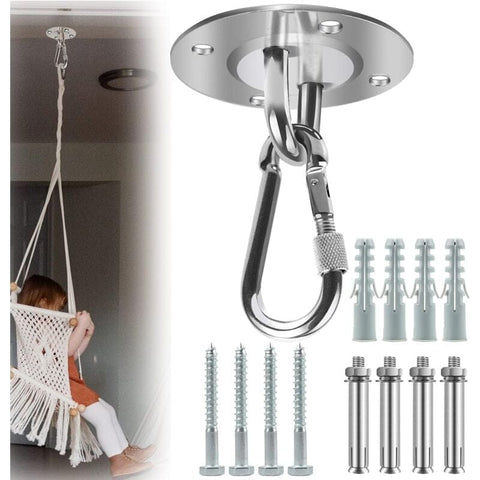 Darrahopens Tools > Industrial Tools > Lifts & Hoists Stainless Steel Ceiling Mount, 500kg Capacity, 180° Rotation, Suspension