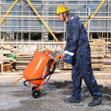 Darrahopens Tools > Industrial Tools > Lifts & Hoists VEVOR 20 Gallon Sand Blaster, 60-110 PSI High Pressure Sandblaster, Portable Abrasive Blasting Tank, Air Sand Blasting Kit with 4 Ceramic Nozzles and Oil-Water Separator for Paint, Stain, Rust Removal