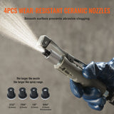 Darrahopens Tools > Industrial Tools > Lifts & Hoists VEVOR 20 Gallon Sand Blaster, 60-110 PSI High Pressure Sandblaster, Portable Abrasive Blasting Tank, Air Sand Blasting Kit with 4 Ceramic Nozzles and Oil-Water Separator for Paint, Stain, Rust Removal