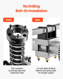 Darrahopens Tools > Industrial Tools > Lifts & Hoists VEVOR 76.2 mm Front and 50.8 mm Rear Leveling Lift Kit for 2007-2023 Silverado 1500 2WD/4WD, 2007-2023 Sierra 1500 2WD/4WD, Chassis Level Kit with 2 Front Strut Spacers, 2 Rear Lift Blocks, 2 U-Bolts