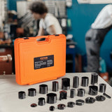 Darrahopens Tools > Industrial Tools > Lifts & Hoists VEVOR Ball Joint Press Kit, 25 pcsTool Kit, C-press Ball joint Remove and Install Tools, for Most 2WD and 4WD Cars, Heavy Duty Ball Joint Repair Kit for Automotive Repairing