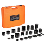 Darrahopens Tools > Industrial Tools > Lifts & Hoists VEVOR Ball Joint Press Kit, 25 pcsTool Kit, C-press Ball joint Remove and Install Tools, for Most 2WD and 4WD Cars, Heavy Duty Ball Joint Repair Kit for Automotive Repairing