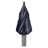 Darrahopens Tools > Industrial Tools > Lifts & Hoists VEVOR Step Drill Bit, 4.76 to 34.93 mm, 9.53 mm Triangular Shank, TiAlN Coating Cobalt High Speed Steel, Four Spiral Flute Step Bit for Metal, Stainless Steel, Aluminum, Wood, Plastic, Fiberglass