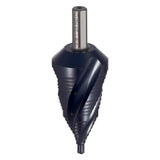 Darrahopens Tools > Industrial Tools > Lifts & Hoists VEVOR Step Drill Bit, 4.76 to 34.93 mm, 9.53 mm Triangular Shank, TiAlN Coating Cobalt High Speed Steel, Four Spiral Flute Step Bit for Metal, Stainless Steel, Aluminum, Wood, Plastic, Fiberglass