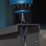 Darrahopens Tools > Industrial Tools > Lifts & Hoists VEVOR Step Drill Bit Set, 3.2 - 22.2 mm, 3 Pieces Step Drill Bits, 6.35 mm Hex Shank, TiAlN Coating Cobalt HSS High Speed Steel, for Metal, Stainless Steel, Aluminum, Wood, Plastic, Fiberglass