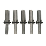 Darrahopens Tools > Industrial Tools > Masonry Tools Stone Wedge Molds 18mm 5-Pack for Stone Cracking