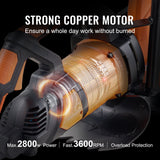 Darrahopens Tools > Industrial Tools > Masonry Tools VEVOR Electric Concrete Saw, 16 in, 2800 W 15 A Motor Circular Saw Cutter with Max. 6 in Adjustable Cutting Depth, Wet Disk Saw Cutter Includes Water Line, Pump and Blade, for Stone, Brick
