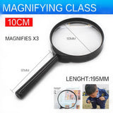 Darrahopens Tools > Industrial Tools > Measuring Tools & Sensors 10cm Handheld Magnifying Glass Loupe for Optimal Reading Clarity