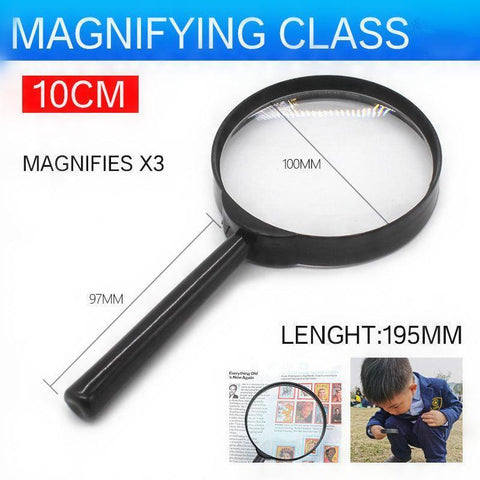 Darrahopens Tools > Industrial Tools > Measuring Tools & Sensors 10cm Handheld Magnifying Glass Loupe for Optimal Reading Clarity