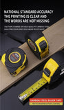 Darrahopens Tools > Industrial Tools > Measuring Tools & Sensors 10M Heavy Duty Steel Tape Measure -  Metric & Imperial Dual Scale - High Carbon Steel Blade, Anti-Slip ABS+TPR Casing, Push-Button Lock, Wear-Resistant for Construction & DIY