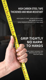 Darrahopens Tools > Industrial Tools > Measuring Tools & Sensors 10M Heavy Duty Steel Tape Measure -  Metric & Imperial Dual Scale - High Carbon Steel Blade, Anti-Slip ABS+TPR Casing, Push-Button Lock, Wear-Resistant for Construction & DIY