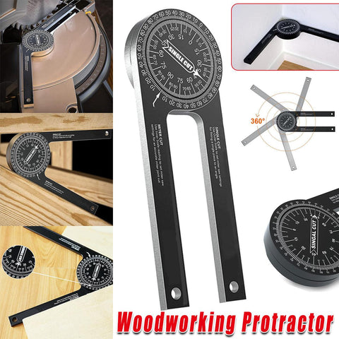 Darrahopens Tools > Industrial Tools > Measuring Tools & Sensors 360 Degree Woodworking Protractor Angle Finder Positioning Tool Horizontal Gauge