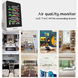 Darrahopens Tools > Industrial Tools > Measuring Tools & Sensors Co2 Detector Temperature Humidity Detection Tool Smart Office Indoor Outdoor High Precision Fast Detection